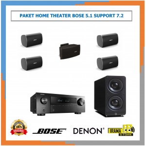 Paket Home Theater Bose 5.1 Support 7.2